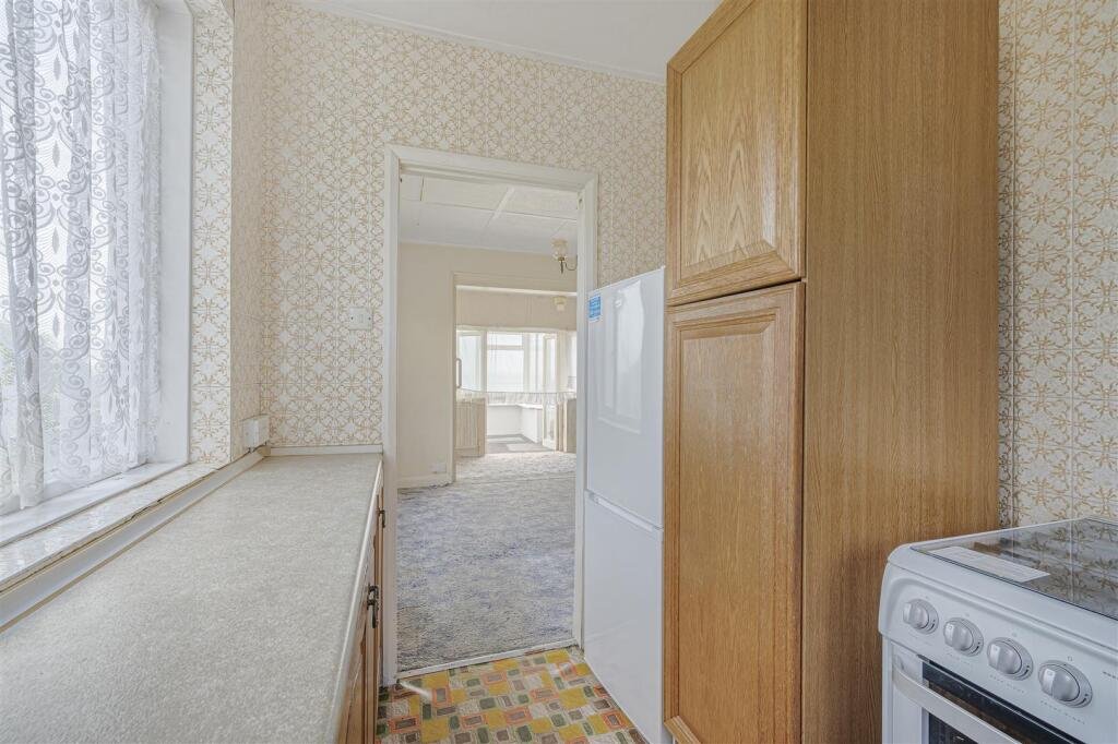 A £445,000 cliff top bungalow in Peacehaven offers stunning sea views and huge renovation potential on a 40 metre plot, despite nearby erosion concerns, making it a rare coastal project.