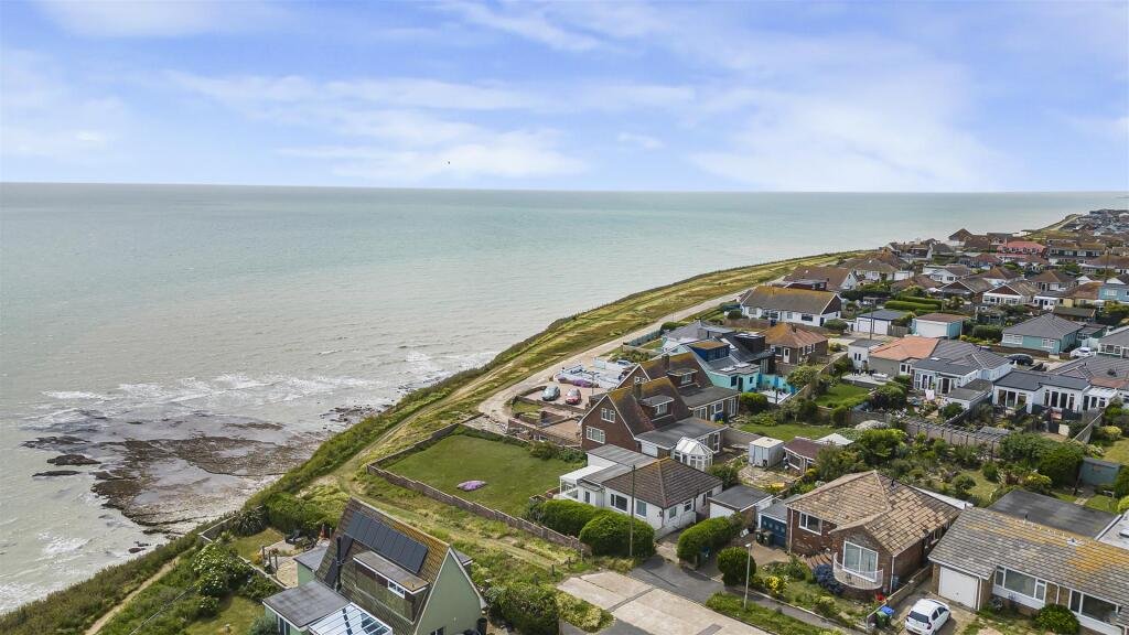 A £445,000 cliff top bungalow in Peacehaven offers stunning sea views and huge renovation potential on a 40 metre plot, despite nearby erosion concerns, making it a rare coastal project.