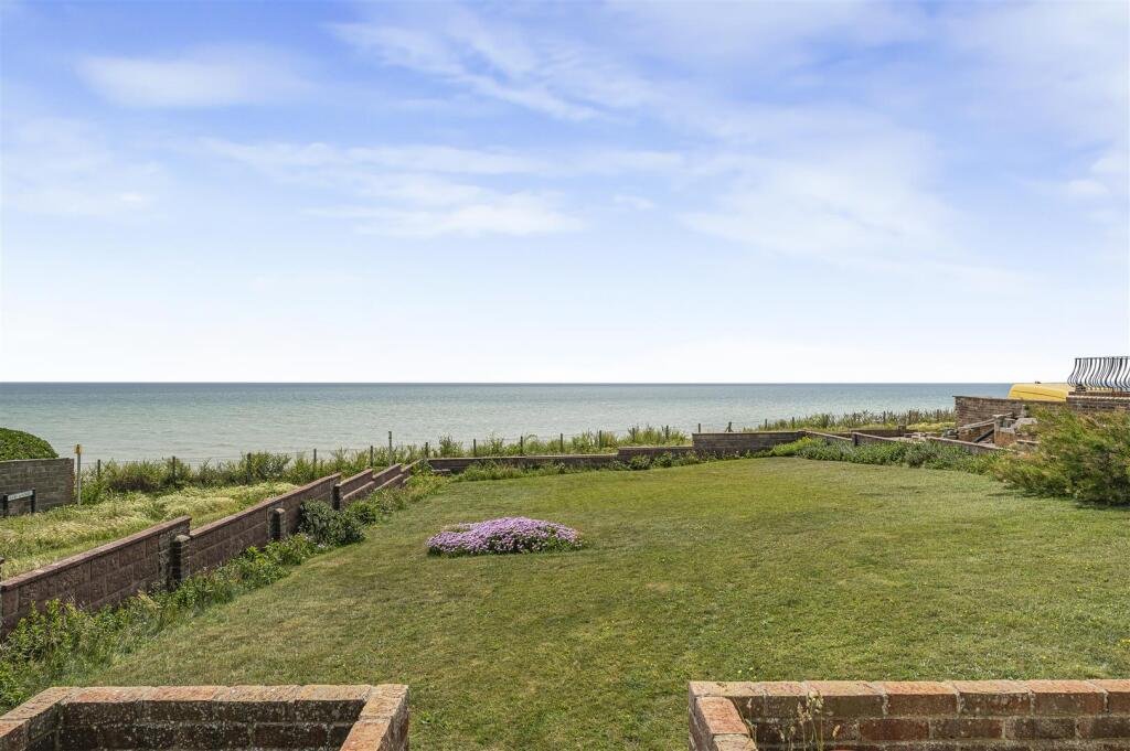 A £445,000 cliff top bungalow in Peacehaven offers stunning sea views and huge renovation potential on a 40 metre plot, despite nearby erosion concerns, making it a rare coastal project.