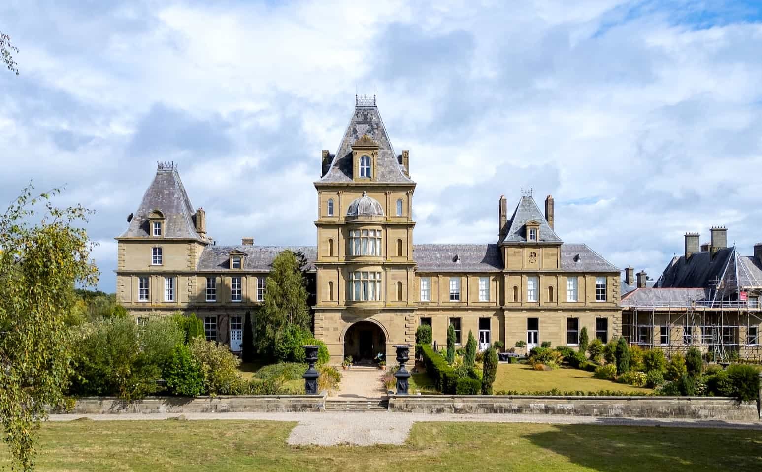 Fairytale Gothic mansion with Capability Brown gardens goes on sale for £700k offering dramatic halls secret rooms private cinema bar and historic charm in Wales.