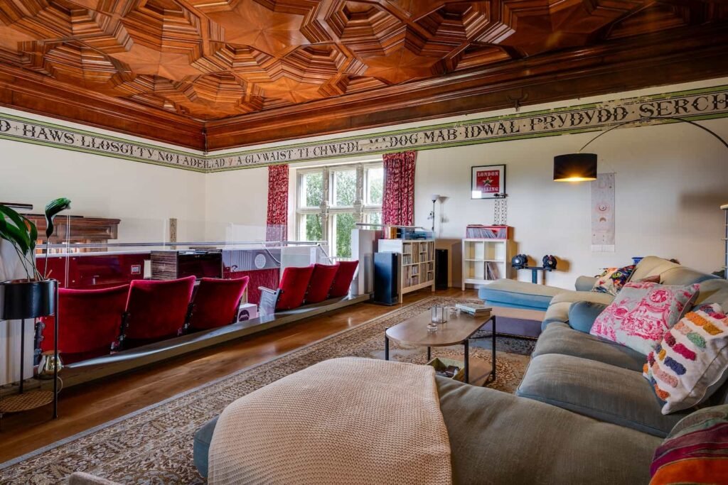 Fairytale Gothic mansion with Capability Brown gardens goes on sale for £700k offering dramatic halls secret rooms private cinema bar and historic charm in Wales.