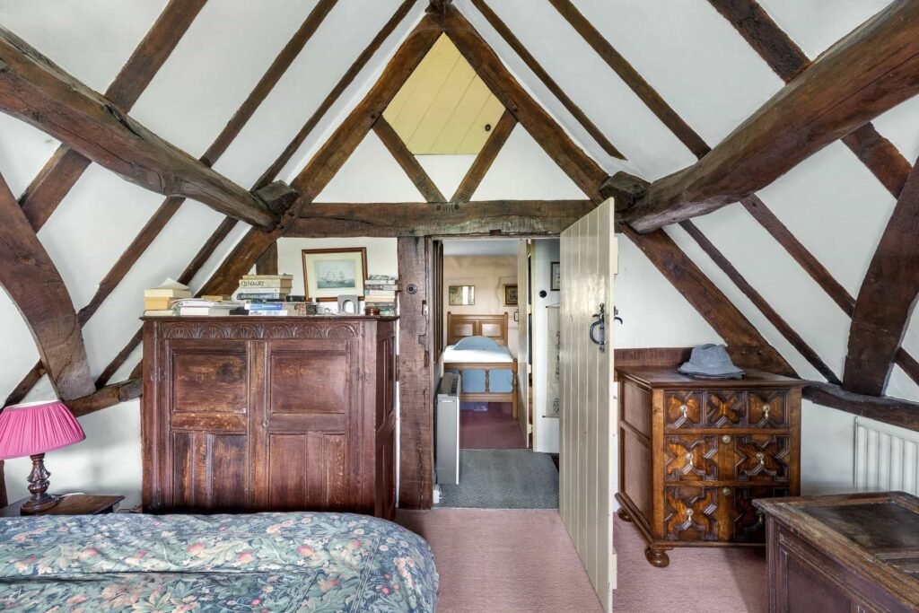 A £350,000 fairytale cottage rebuilt stone by stone in a picturesque village is for sale, offering beams, cosy charm, gardens, a pond and idyllic countryside living in Yarpole.