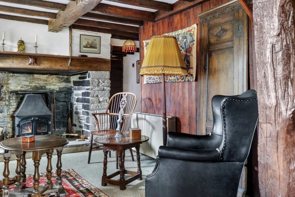 A £350,000 fairytale cottage rebuilt stone by stone in a picturesque village is for sale, offering beams, cosy charm, gardens, a pond and idyllic countryside living in Yarpole.