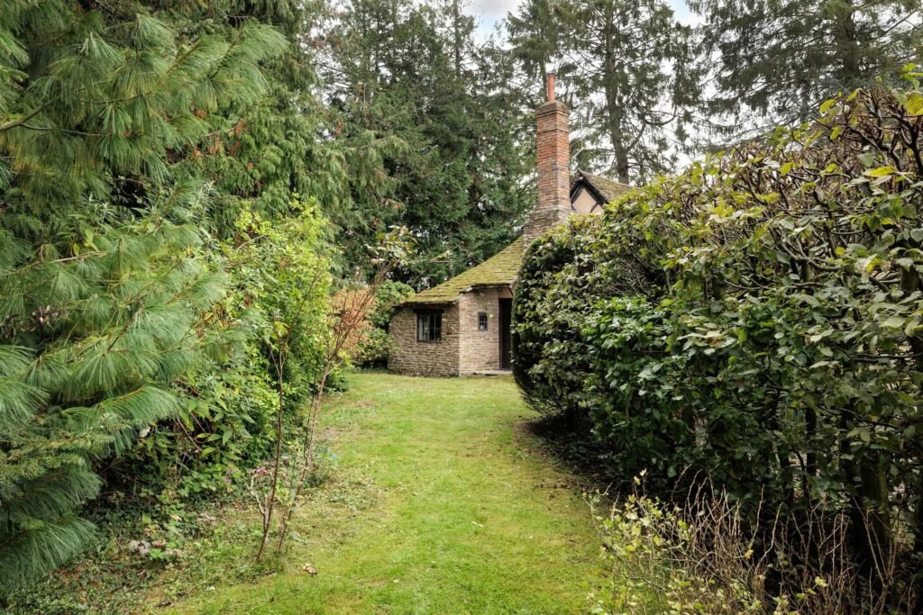 A £350,000 fairytale cottage rebuilt stone by stone in a picturesque village is for sale, offering beams, cosy charm, gardens, a pond and idyllic countryside living in Yarpole.