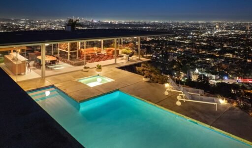 Iconic Stahl House in Hollywood Hills hits the market for the first time in 65 years, offering glass walls, panoramic LA views and a legendary architectural legacy.