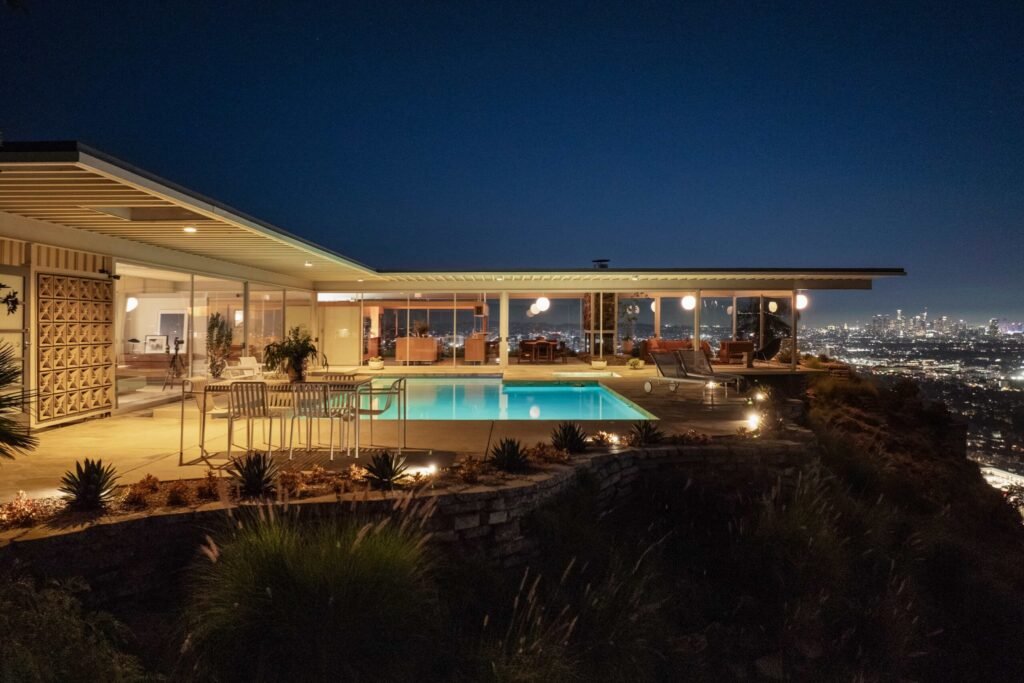 Iconic Stahl House in Hollywood Hills hits the market for the first time in 65 years, offering glass walls, panoramic LA views and a legendary architectural legacy.