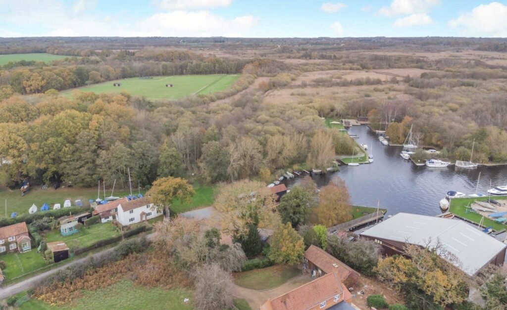 A historic three bedroom Norfolk Broads cottage hits the market for the first time in 235 years, offering rich heritage, water views and huge renovation potential.