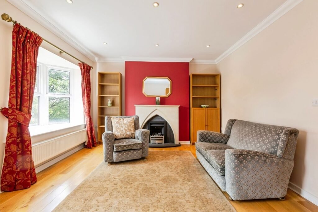 A £230,000 Durham townhouse has gone viral for its bizarre bathroom layout featuring two sinks divided by a glass panel, offering 1,565 sq ft and major fixer upper potential.