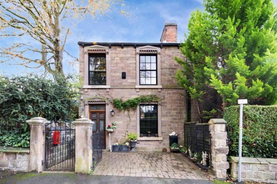 A £240000 period home in Rotherham charms with character and four floors of elegant features but shocks buyers with a mysterious strapped chair hidden in its basement sparking curiosity.