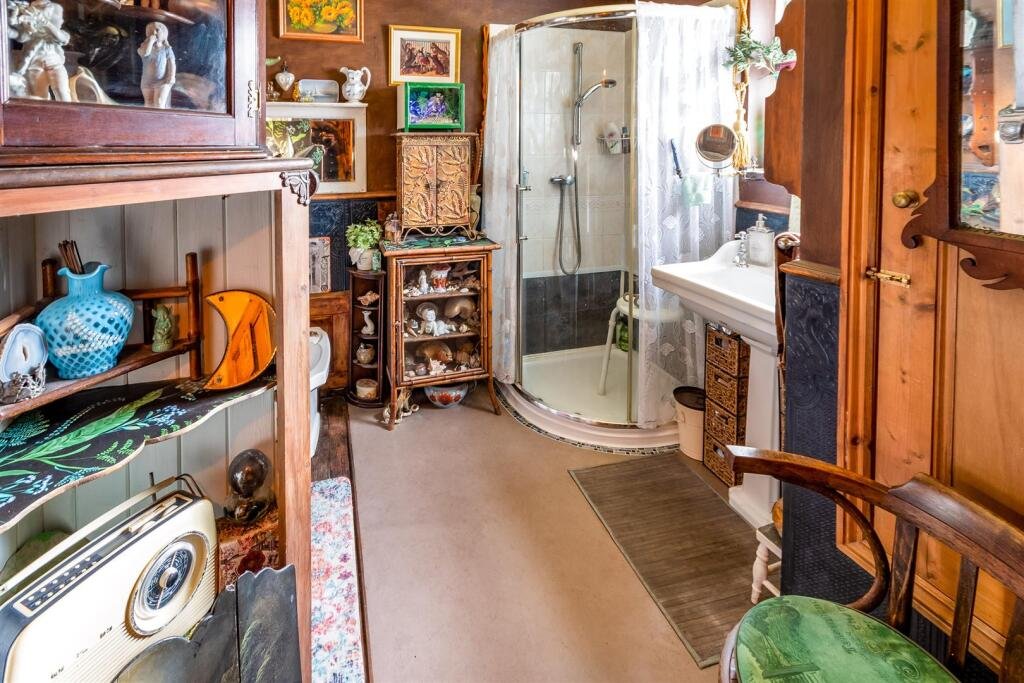 A £240000 period home in Rotherham charms with character and four floors of elegant features but shocks buyers with a mysterious strapped chair hidden in its basement sparking curiosity.