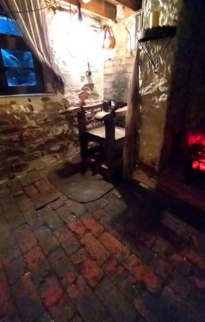 A £240000 period home in Rotherham charms with character and four floors of elegant features but shocks buyers with a mysterious strapped chair hidden in its basement sparking curiosity.