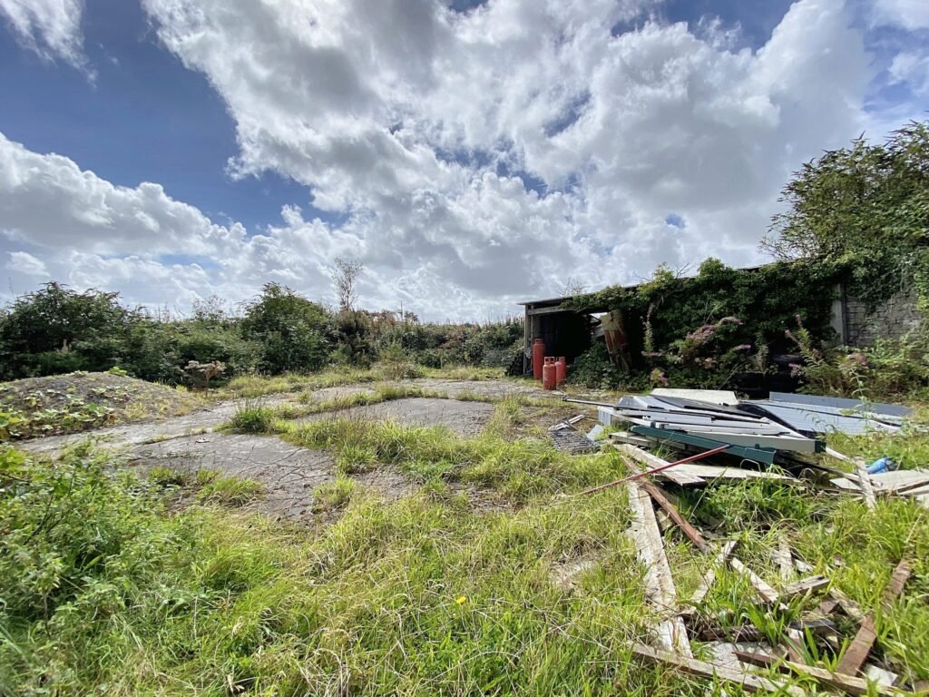 A £250,000 three bedroom home in Pembrokeshire is so derelict buyers are warned to enter at their own risk, offering two acres, huge renovation potential and countryside views.