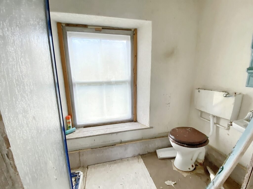 A £250,000 three bedroom home in Pembrokeshire is so derelict buyers are warned to enter at their own risk, offering two acres, huge renovation potential and countryside views.