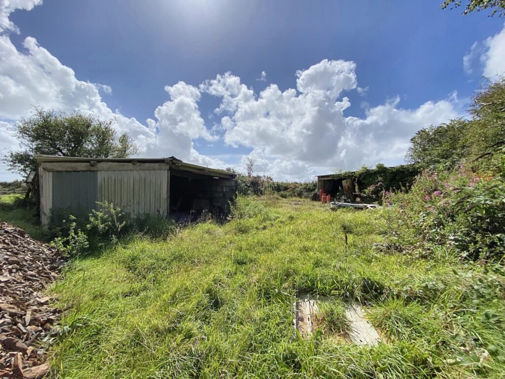 A £250,000 three bedroom home in Pembrokeshire is so derelict buyers are warned to enter at their own risk, offering two acres, huge renovation potential and countryside views.