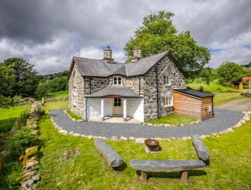 Three cottages hit the market for £15 million but come with 2837 acres in Snowdonia including holiday lets farms forests mountains and vast development potential.