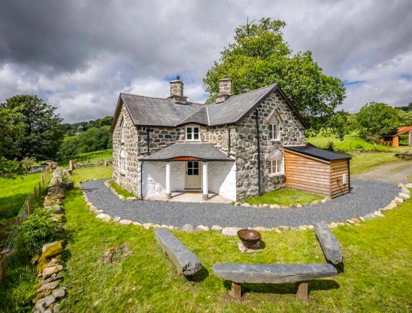 Three cottages hit the market for £15 million but come with 2837 acres in Snowdonia including holiday lets farms forests mountains and vast development potential.