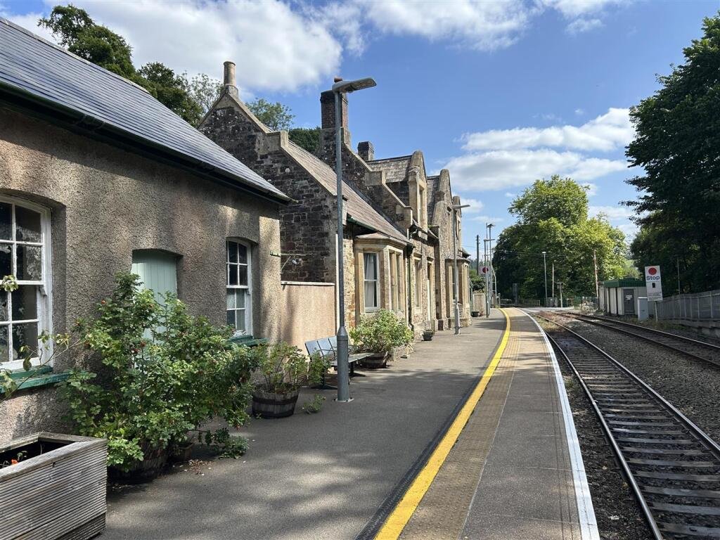 Former station master’s house with trains still stopping outside is for sale at £395,000, offering a four bed home with annexe and a front row seat to rail life.