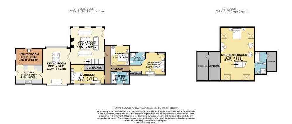 Victorian railway station turned luxury four bed home goes on sale for under £400k, boasting period features, Eden Valley views and trains still passing by
