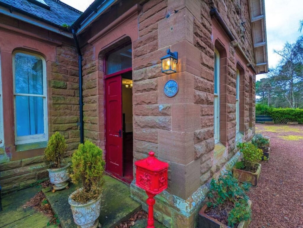 Victorian railway station turned luxury four bed home goes on sale for under £400k, boasting period features, Eden Valley views and trains still passing by