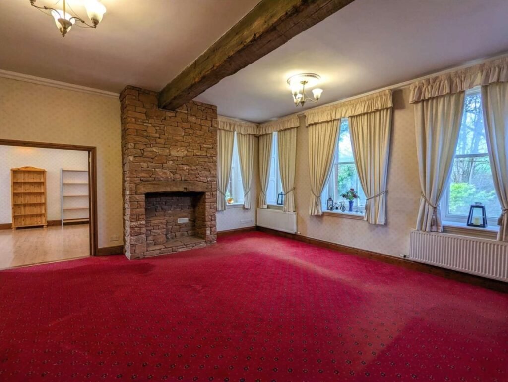 Victorian railway station turned luxury four bed home goes on sale for under £400k, boasting period features, Eden Valley views and trains still passing by