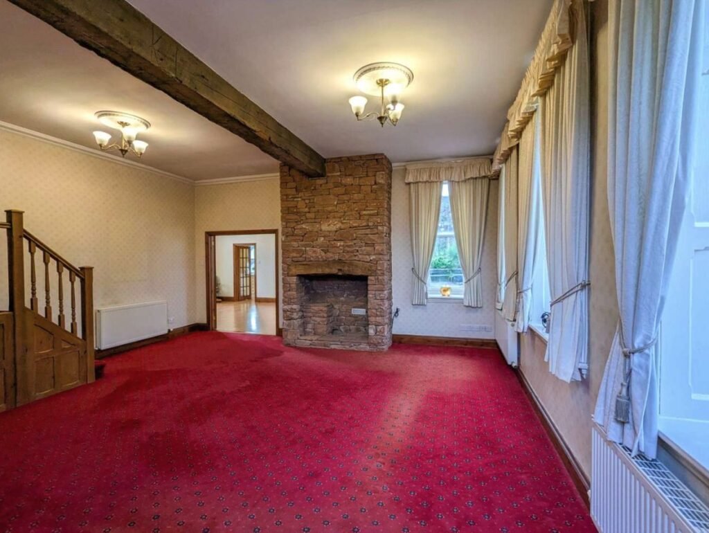 Victorian railway station turned luxury four bed home goes on sale for under £400k, boasting period features, Eden Valley views and trains still passing by