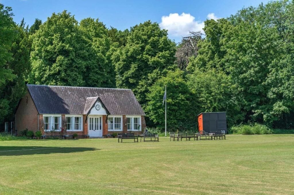 The last home built by Sir Edwin Lutyens, complete with a private cricket pitch and pavilion, goes up for sale after a £3m cut, now priced at £15m