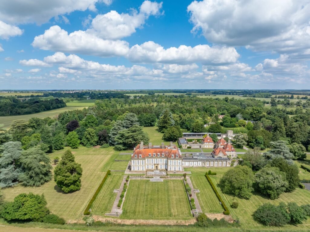 The last home built by Sir Edwin Lutyens, complete with a private cricket pitch and pavilion, goes up for sale after a £3m cut, now priced at £15m