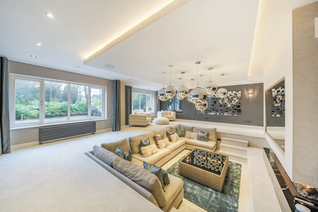Lavish seven-bedroom Leeds mansion linked to a Premier League star hits market for £3.5m, boasting pool, cinema, sunken lounge and high-tech luxury living.
