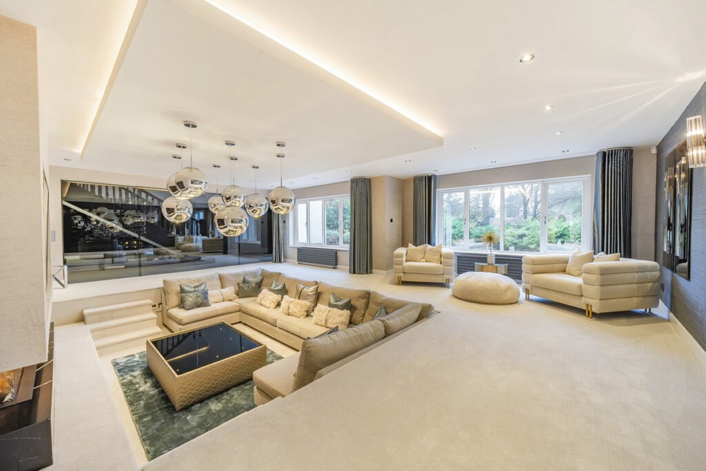 Lavish seven-bedroom Leeds mansion linked to a Premier League star hits market for £3.5m, boasting pool, cinema, sunken lounge and high-tech luxury living.