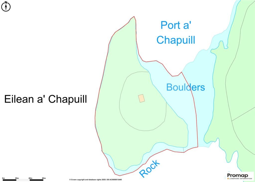 Stunning Scottish island with boathouse and sweeping sea views goes on sale for £50,000, but buyers are warned access is dangerous due to fast changing tides
