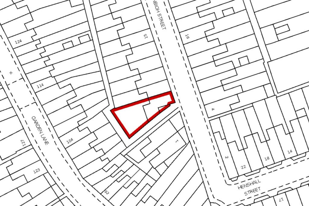 A rubbish-filled three-bed house with collapsed ceilings and unsafe floors has hit the market for £125,000, but buyers must bid blind as council rules ban entry