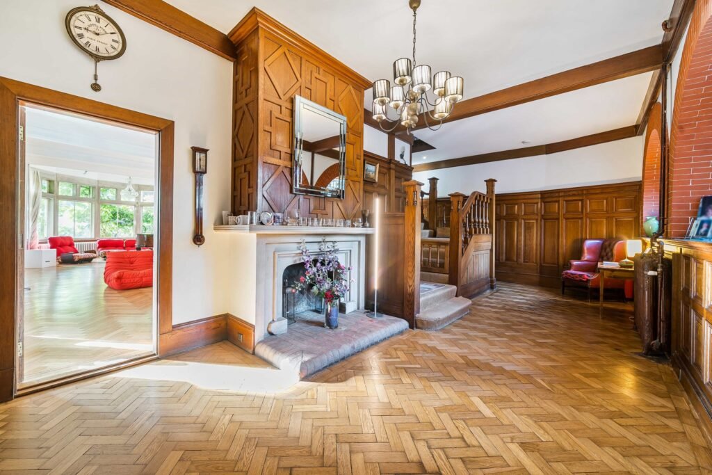 Historic five bedroom arts and crafts home once owned by wartime PM Herbert Asquith and linked to the Shackleton family goes on sale for £2m in Hampshire.