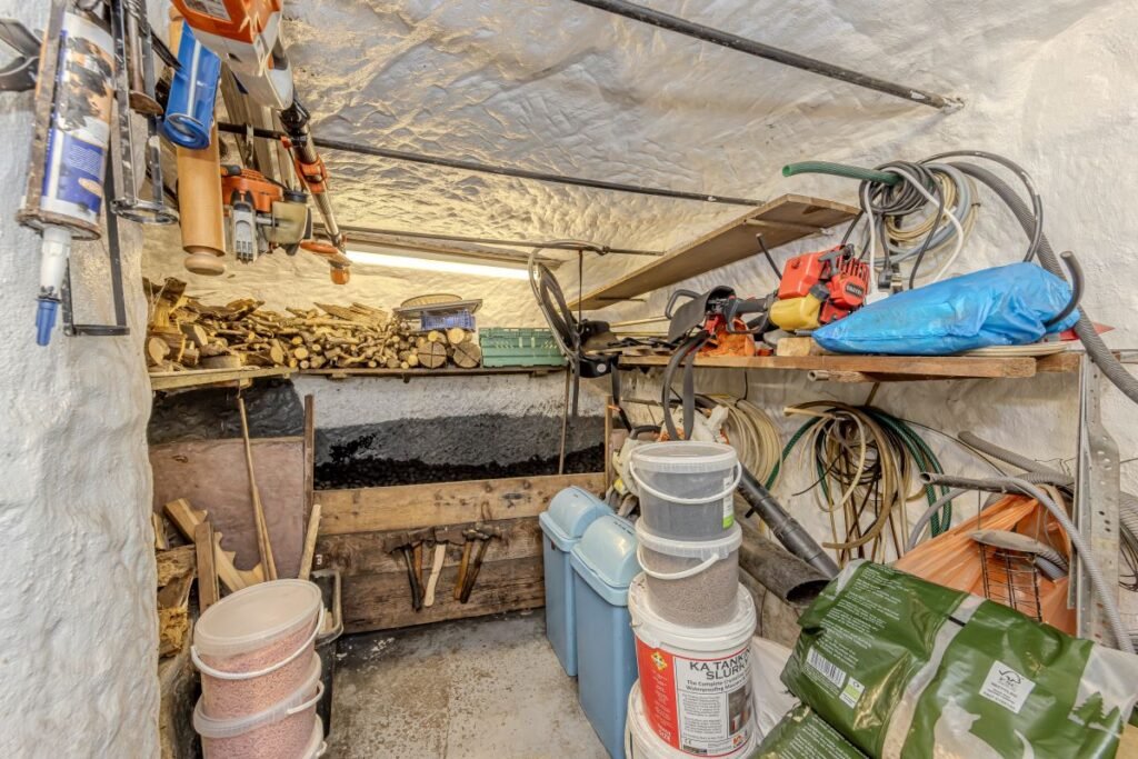 Dating back to 1511, this rare sandstone cave cottage with a bedroom carved into rock is for sale at £525,000, set in 2.5 acres near Kidderminster. Worcestershire UK sale