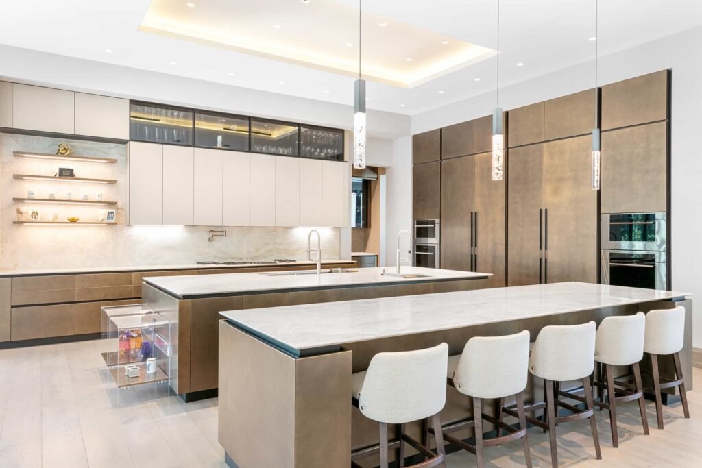 Villa Sereno in Stone Creek Ranch, Delray Beach, lists for £40m, boasting 11,000 sq ft of luxury, a Louis Vuitton themed wardrobe and five acres of grounds.