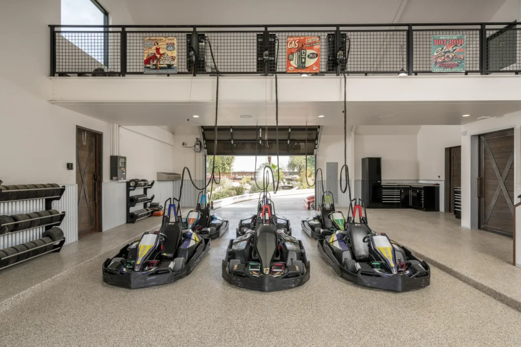£15m Arizona mega bungalow in Gilbert boasts go kart track, underground shooting range, luxury man cave, spa, cinema and exotic enclosures across 24,000 sq ft estate