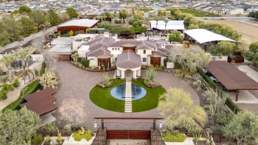 £15m Arizona mega bungalow in Gilbert boasts go kart track, underground shooting range, luxury man cave, spa, cinema and exotic enclosures across 24,000 sq ft estate