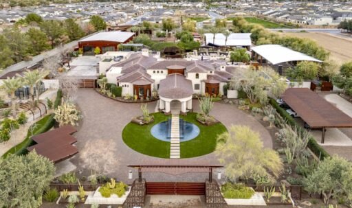 £15m Arizona mega bungalow in Gilbert boasts go kart track, underground shooting range, luxury man cave, spa, cinema and exotic enclosures across 24,000 sq ft estate