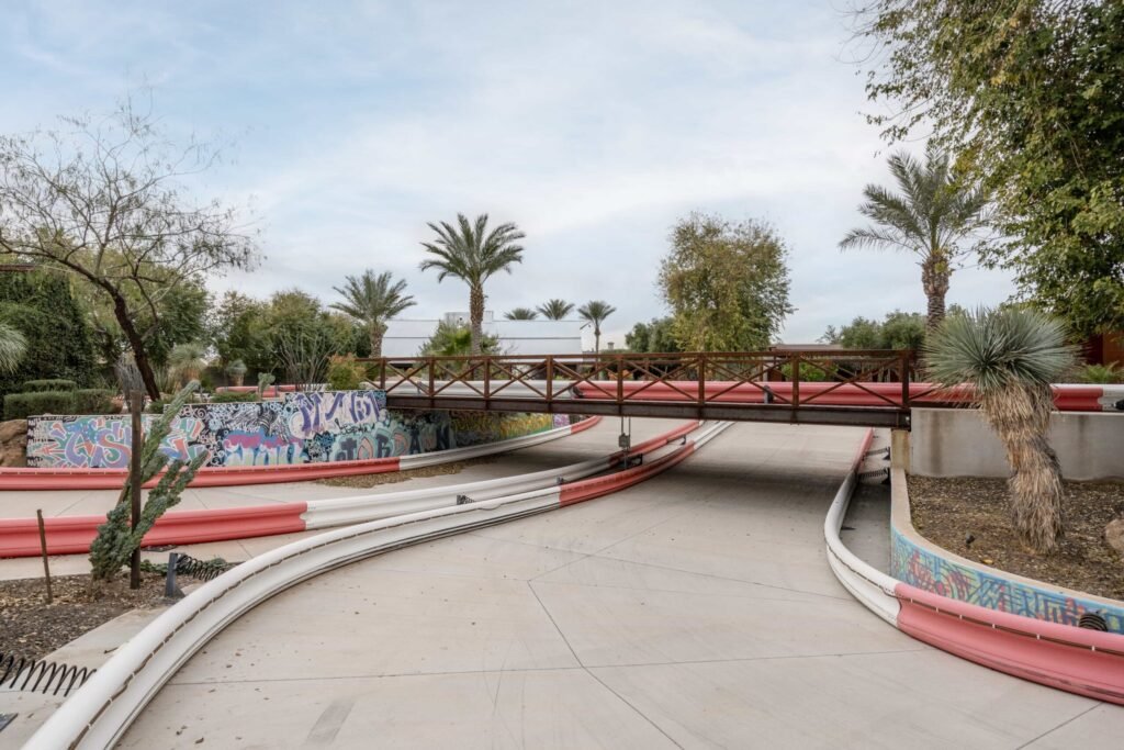 £15m Arizona mega bungalow in Gilbert boasts go kart track, underground shooting range, luxury man cave, spa, cinema and exotic enclosures across 24,000 sq ft estate