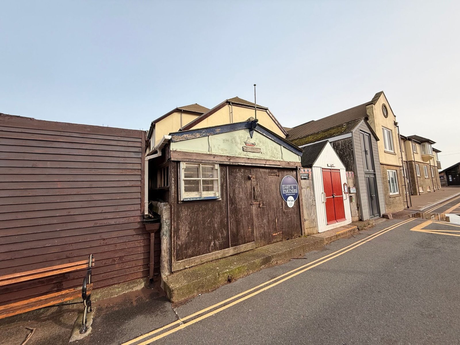 A one room wooden beach hut in Teignmouth is on sale for £175,000, offering freehold status, estuary views and a historic past as a former harbour pilots base