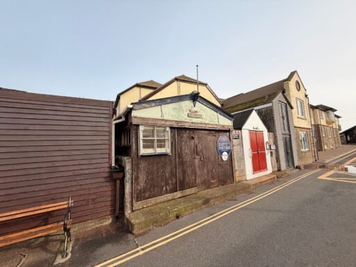 A one room wooden beach hut in Teignmouth is on sale for £175,000, offering freehold status, estuary views and a historic past as a former harbour pilots base