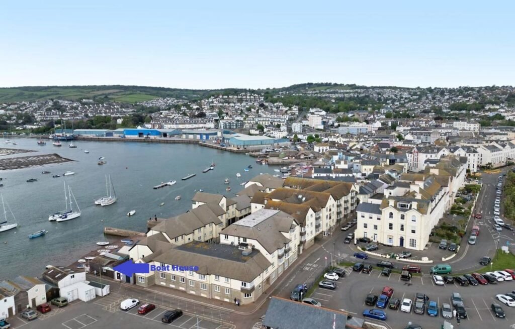 A one room wooden beach hut in Teignmouth is on sale for £175,000, offering freehold status, estuary views and a historic past as a former harbour pilots base