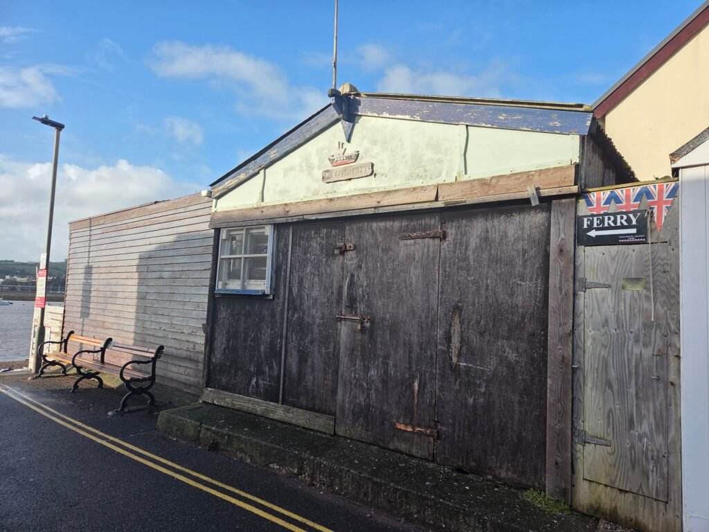 A one room wooden beach hut in Teignmouth is on sale for £175,000, offering freehold status, estuary views and a historic past as a former harbour pilots base