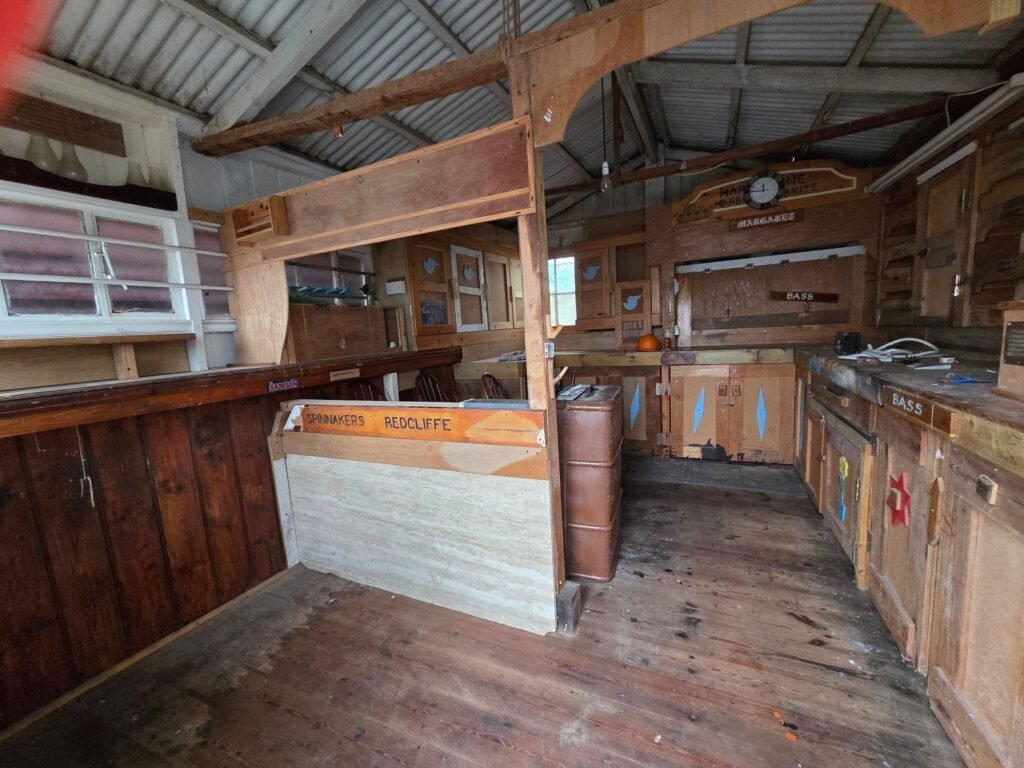 A one room wooden beach hut in Teignmouth is on sale for £175,000, offering freehold status, estuary views and a historic past as a former harbour pilots base