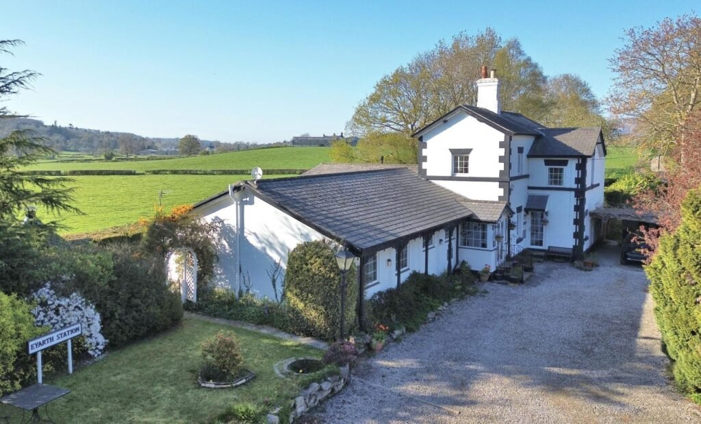 A former 19th-century railway station linked to a secret royal romance has been transformed into a six-bed country home and is now on the market for £820,000.