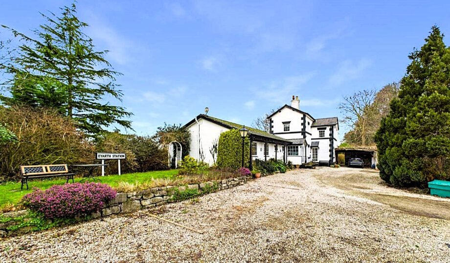 A former 19th-century railway station linked to a secret royal romance has been transformed into a six-bed country home and is now on the market for £820,000.