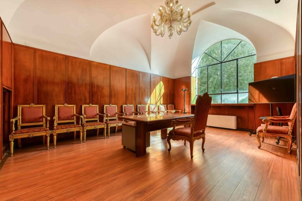 A historic Rome palace once home to Pope John Paul II is listed for £25m, offering 40 rooms, ornate interiors and a rare chance to own a landmark steeped in history