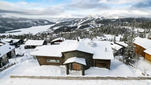 A stunning five-bed ski lodge once owned by football legend Zlatan Ibrahimovic is on sale for £2.45m, boasting panoramic mountain views, a sauna, spa and luxury features.