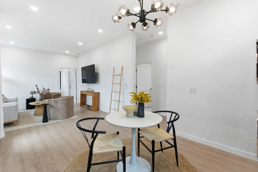 A 3D printer has created the first affordable neighbourhood in California, with bulletproof concrete homes from 4DIFY hitting the market at £280,000.