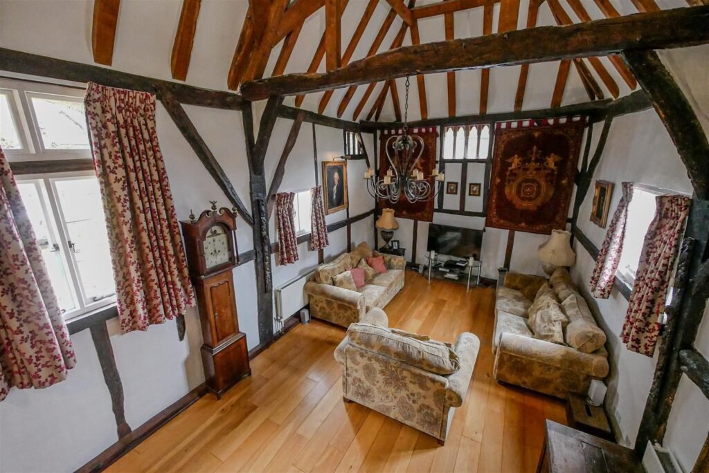 A three bedroom thatched home built in 1286 during King Edward II reign is on sale for £700,000, offering buyers a rare chance to own medieval history.