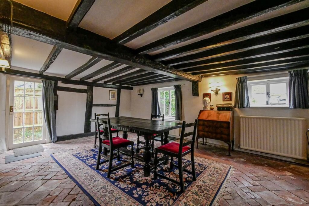 A three bedroom thatched home built in 1286 during King Edward II reign is on sale for £700,000, offering buyers a rare chance to own medieval history.